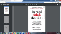 Image of Berani tidak disukai